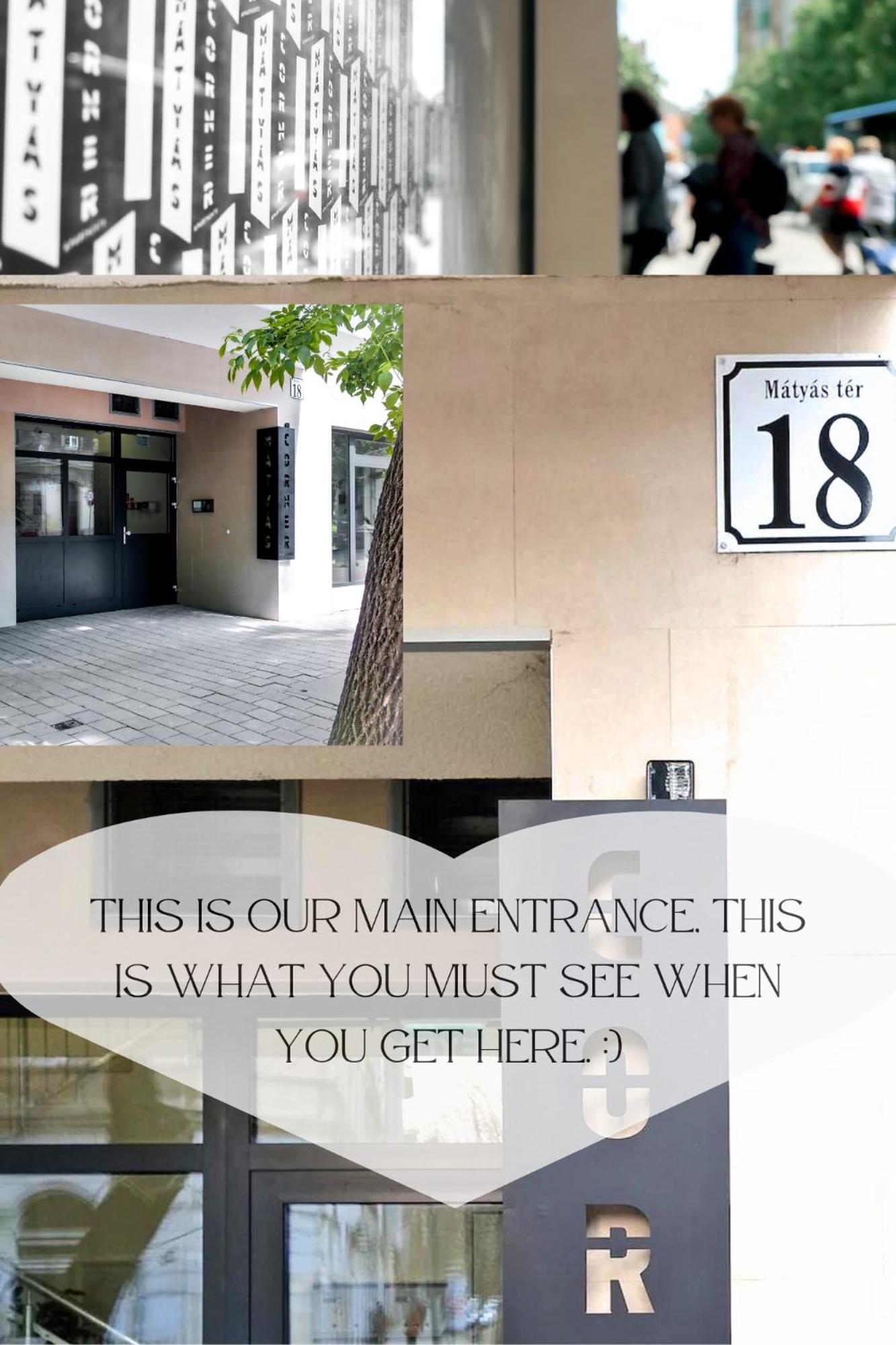 Matyas Corner Apartments Green Square Studio Apartment I بودابست المظهر الخارجي الصورة